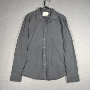 WRK Shirt Mens XL Gray The Reworked Shirt Button Down Long Sleeve Casual